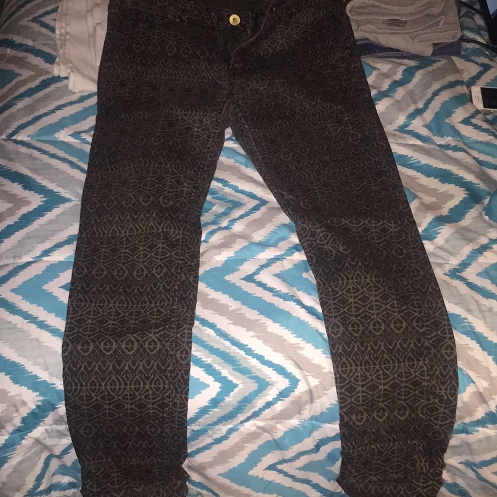 H&M fashion print Jeans